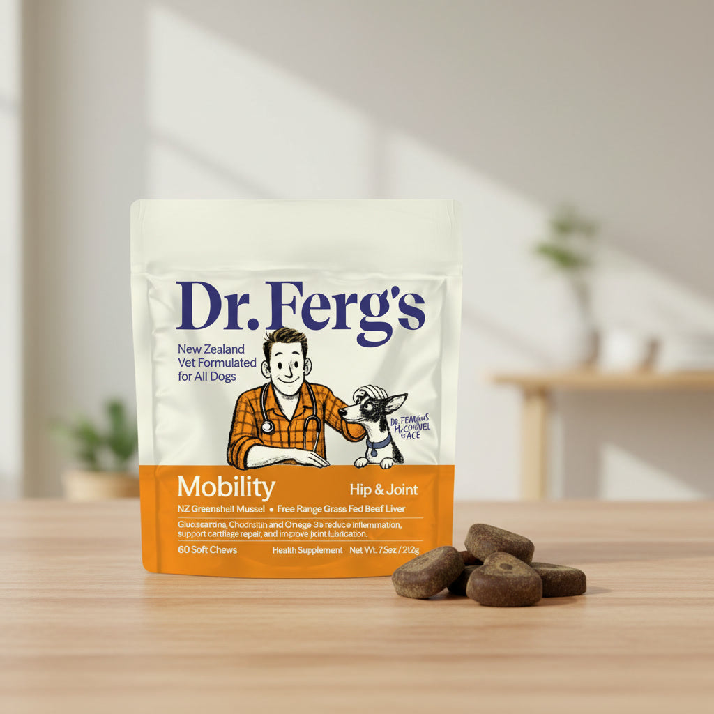 Dr. Ferg's Mobility Soft Chews for Dogs Test