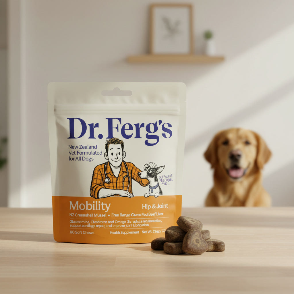 Dr. Ferg's Mobility Soft Chews for Dogs Test
